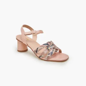 Snake Print Heels