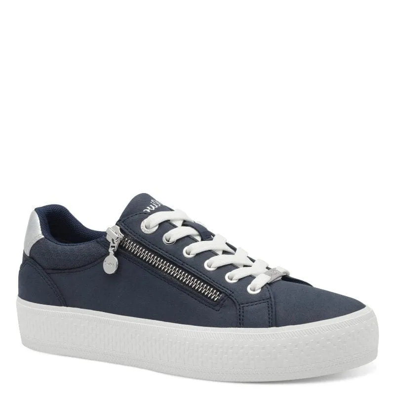 S.Oliver Womens Navy Lace-up Shoe 5-23600-42