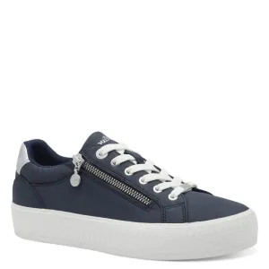 S.Oliver Womens Navy Lace-up Shoe 5-23600-42