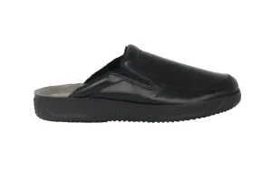 'Soltau-H' men's wide fit (H) clog - Black