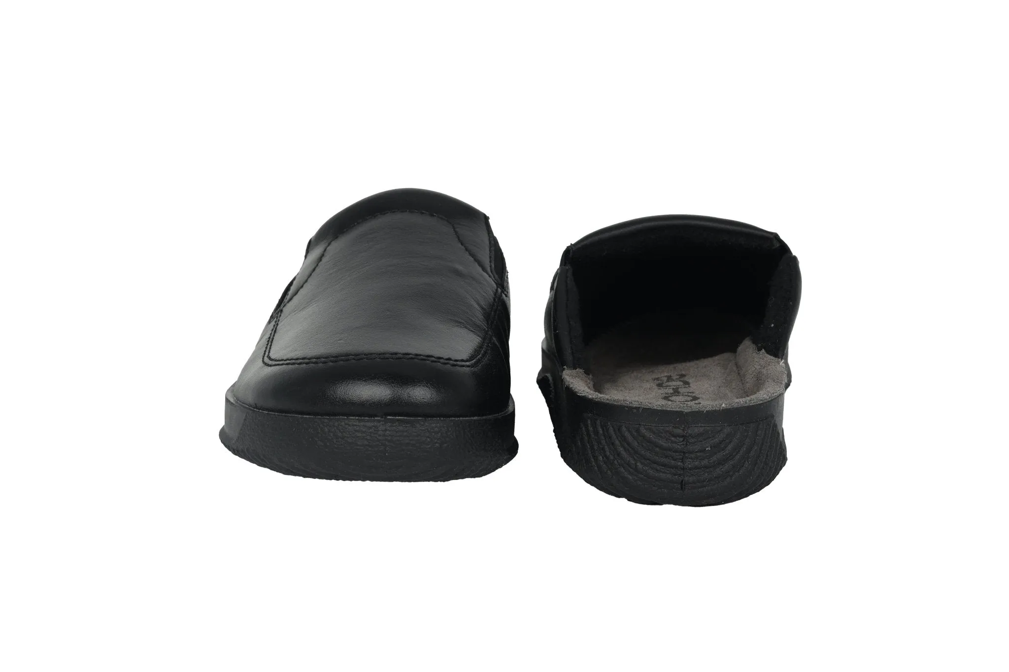 'Soltau-H' men's wide fit (H) clog - Black