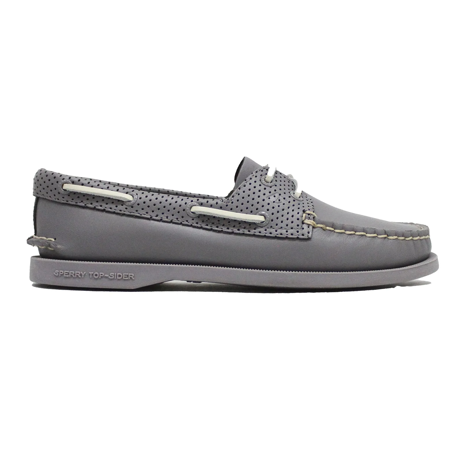 Sperry Authentic Original 2-Eye Pin Perf Full Grain Leather Women's Boat Shoes