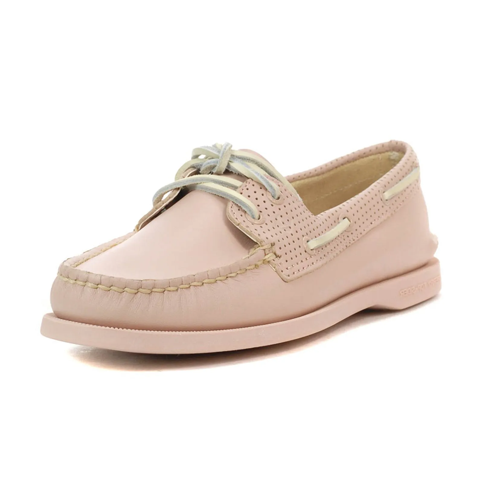 Sperry Authentic Original 2-Eye Pin Perf Full Grain Leather Women's Boat Shoes