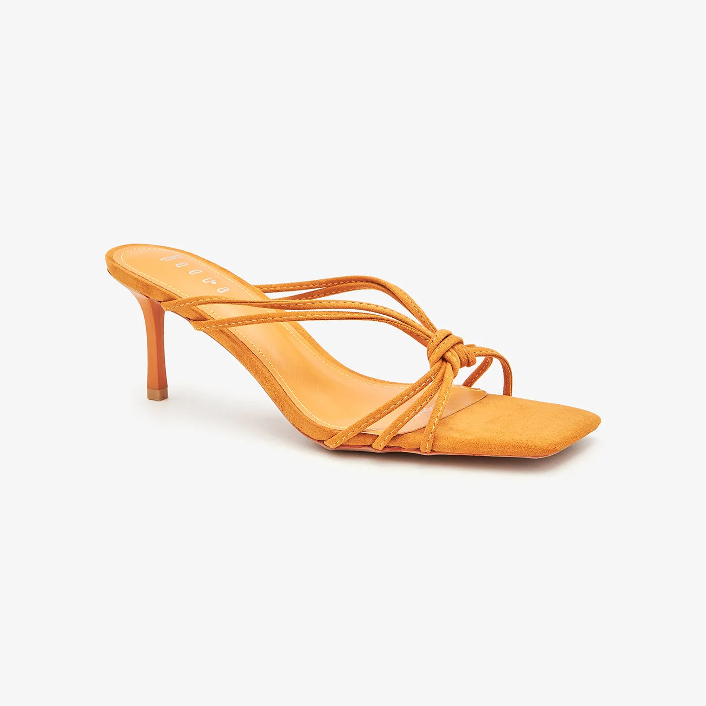 Square Toe Classic Heels