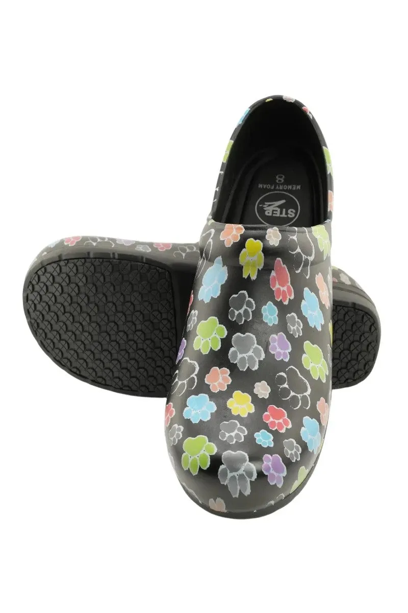 StepZ Women's Slip Resistant Nurse Clogs | Pretty Paws