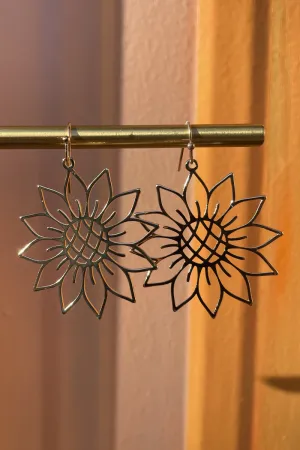Sunflower Earrings