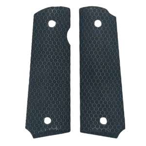 Tactical Snake Skin Grip Set for GE 1911 GBB Gel Blaster - Black