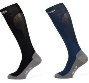Tech Stirrup Socks Breathable Classic 2 Pack Blue (TSSBN)