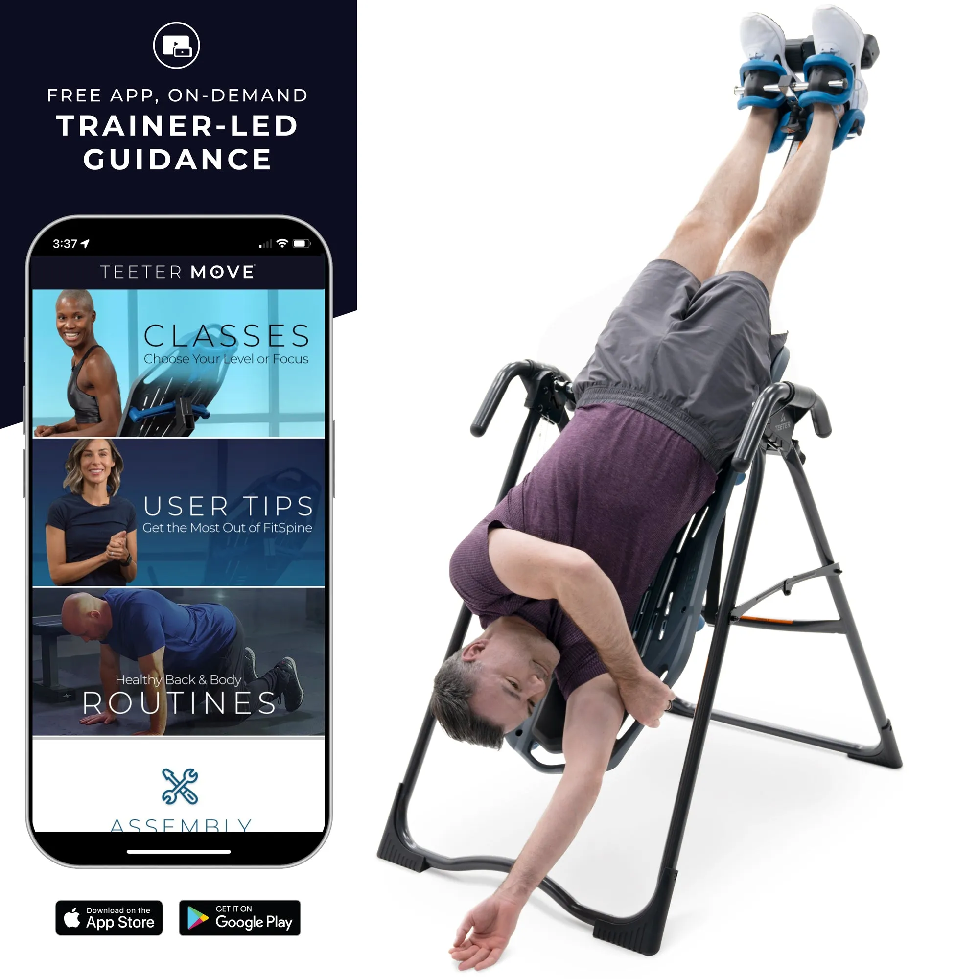 Teeter Fit Spine X1 Inversion Tables