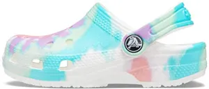 Tie Dye Classic Clogs for Kids