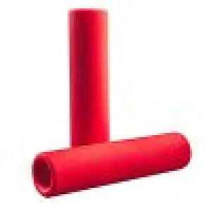 Titan MTB Silicone Grips Red