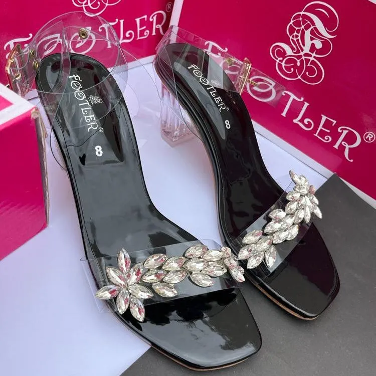 Transparent Broach Heels