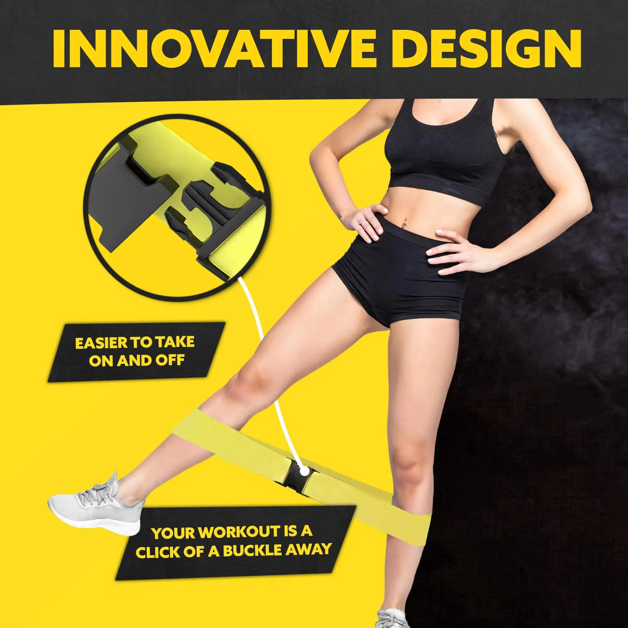 Tribe Fabric Resistance Bands for Botty Workout