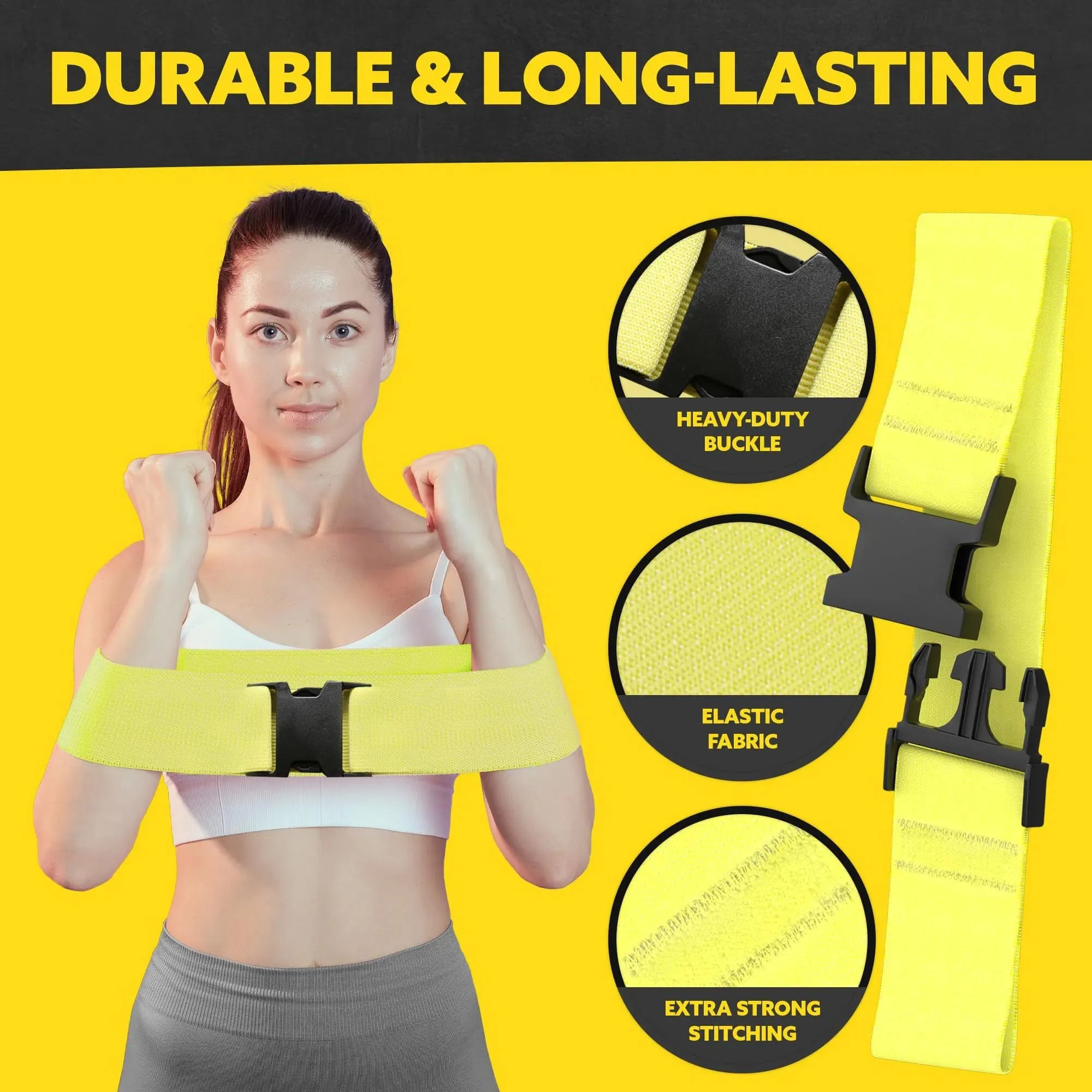 Tribe Fabric Resistance Bands for Botty Workout