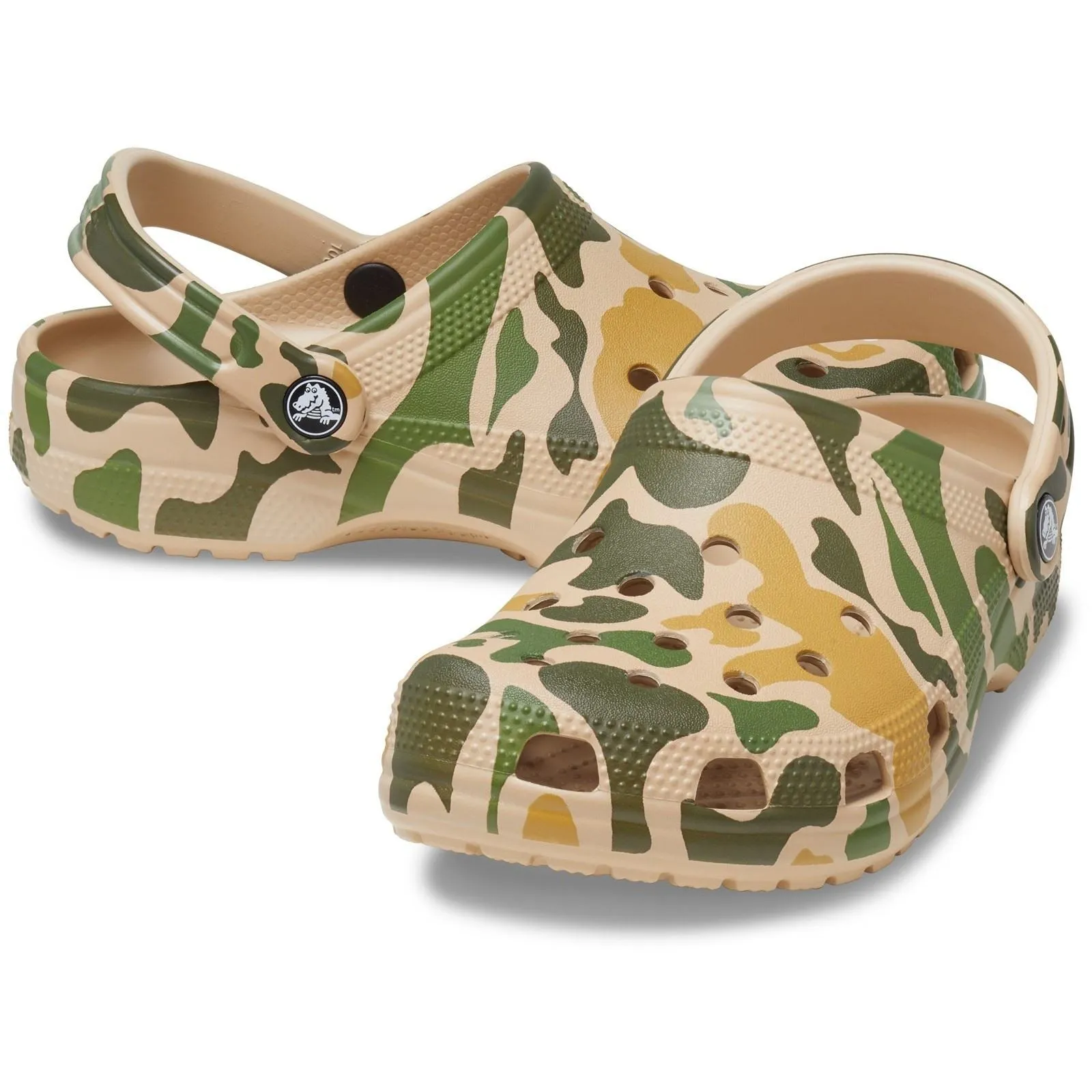Unisex Crocs 206454 Saisonale Camo Sandalen