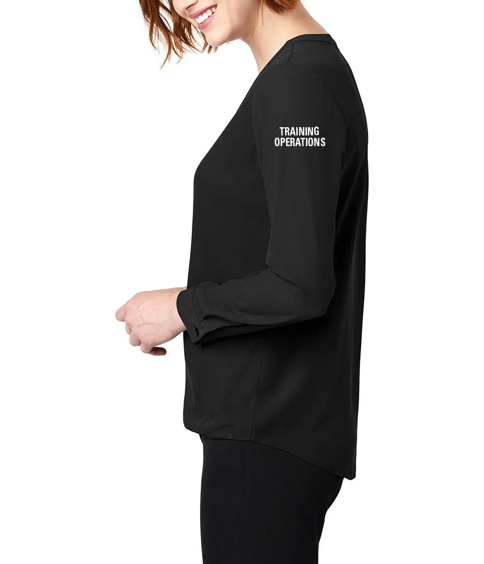 USCCA Ladies Port Authority ® Wrap Blouse