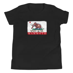 Wally the Woolly Mammoth CA Flag Kids Shirt