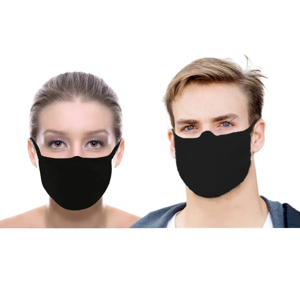 Washable Reusable Face Cover Mouth Cover, Unisex (In Stock) 3 Pack - Made In USA