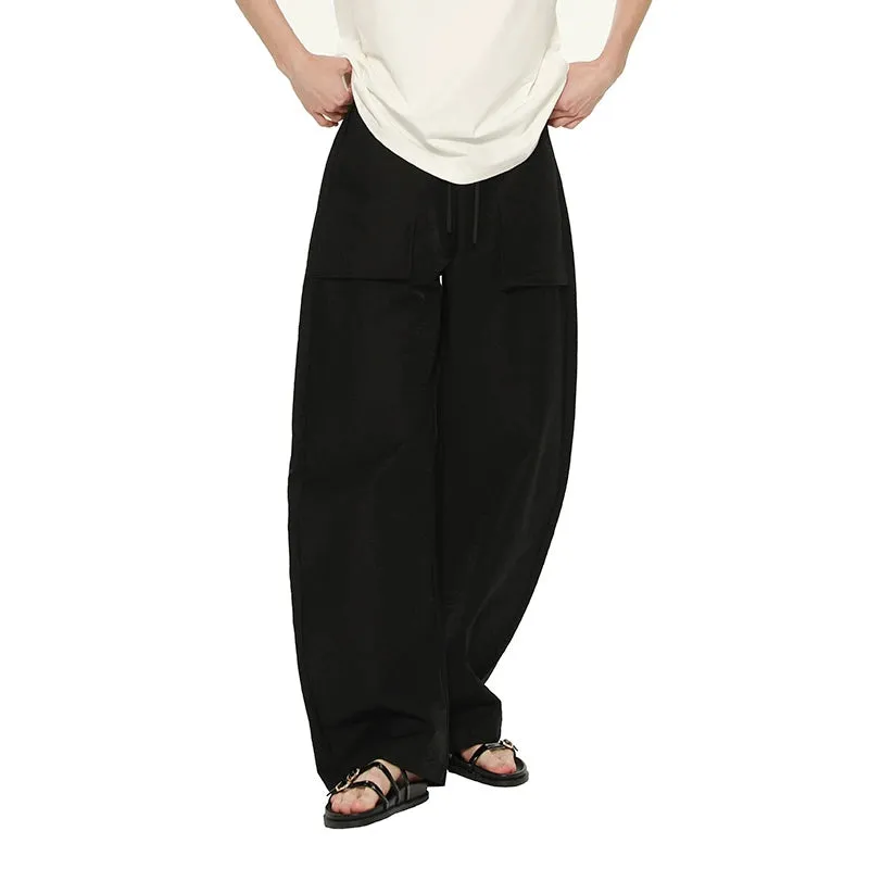 Wide-Leg Cargo Pants