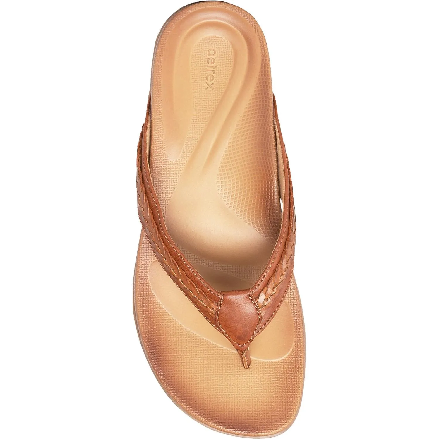 Women's Aetrex Emmy Brown Synthetic