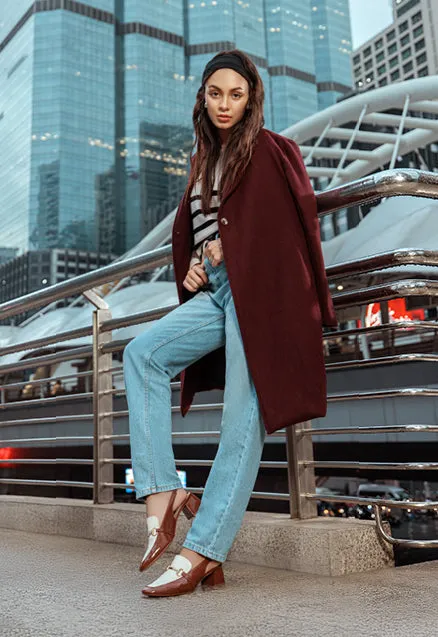 Women's Block Heel Loafers
