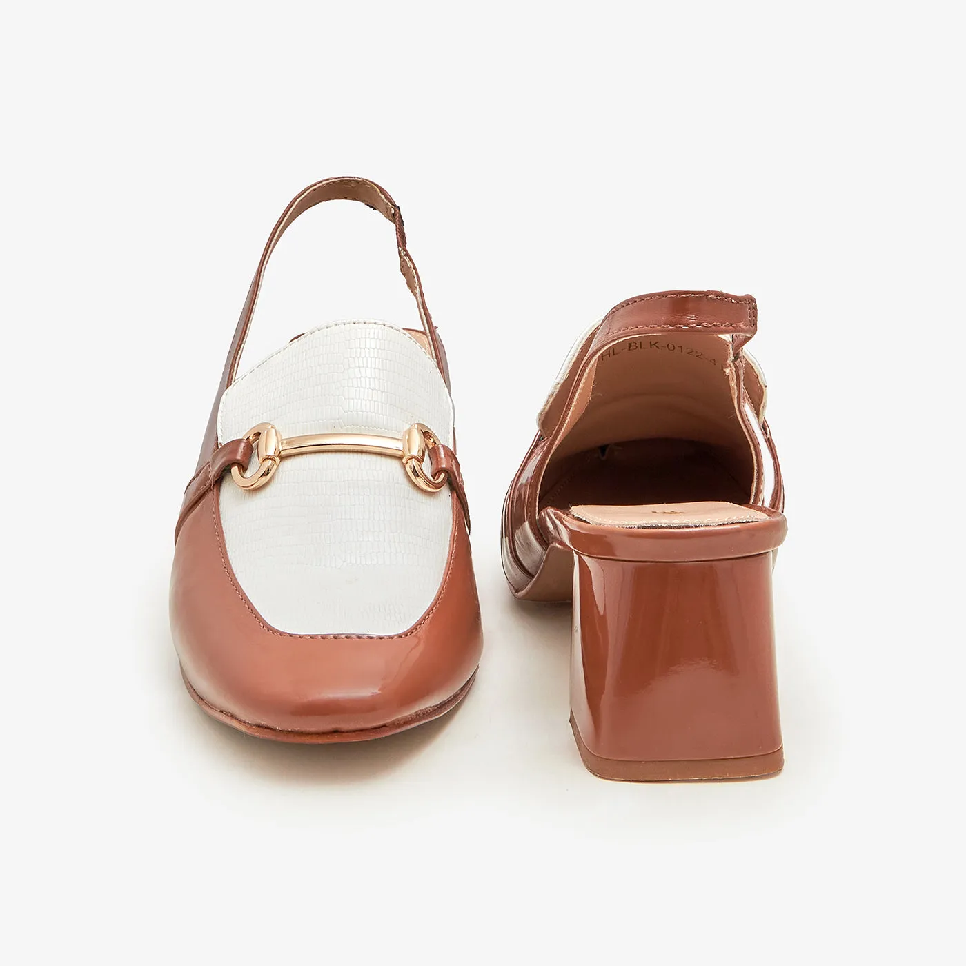 Women's Block Heel Loafers