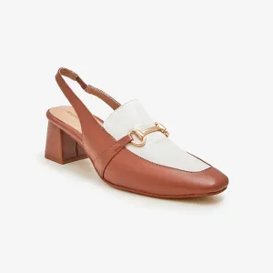Women's Block Heel Loafers