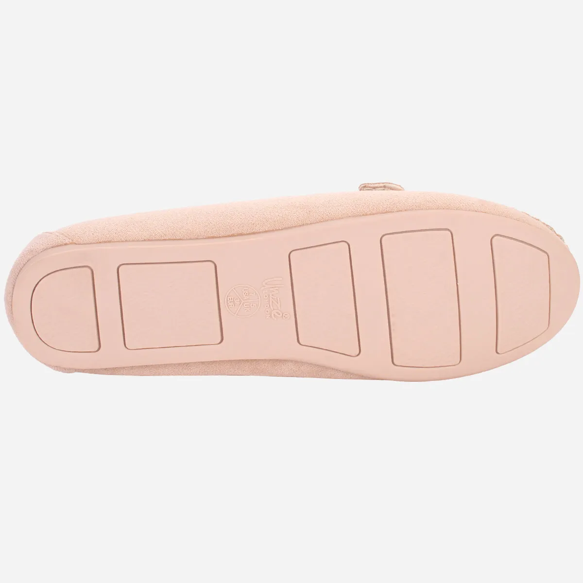 Womens "DOIRE" Flat Comfy Slide In Moccasins