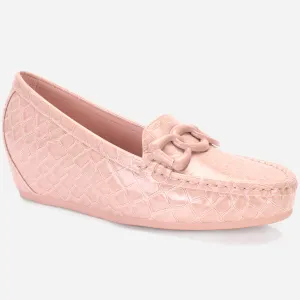 Women's "KIMCHY" Wedge Comfy Slide In Moccasins